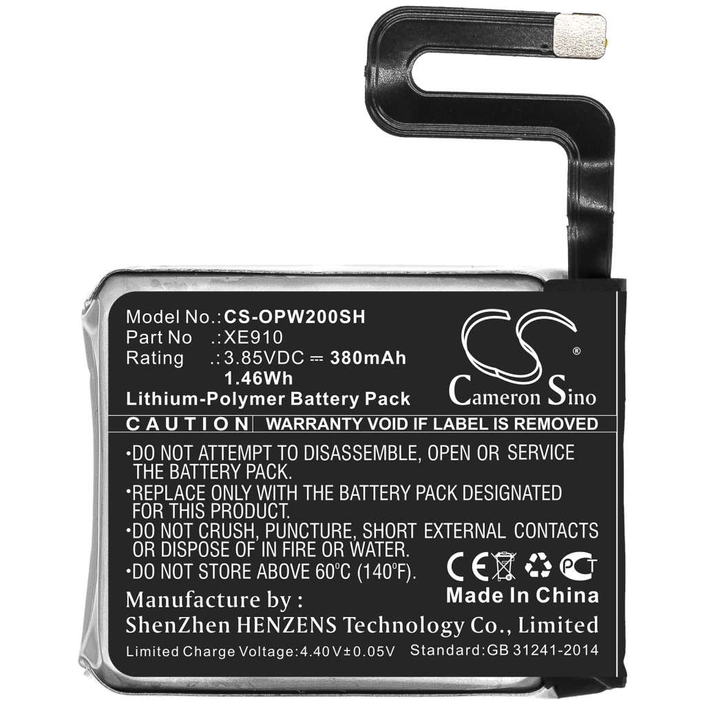 Batterie Sostituisce XE910