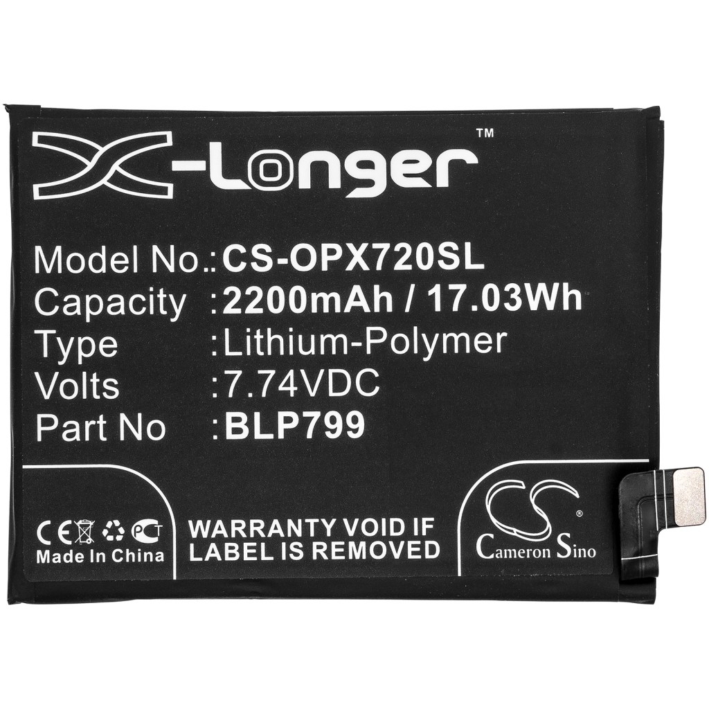 Mobile Phone Battery OPPO CS-OPX720SL