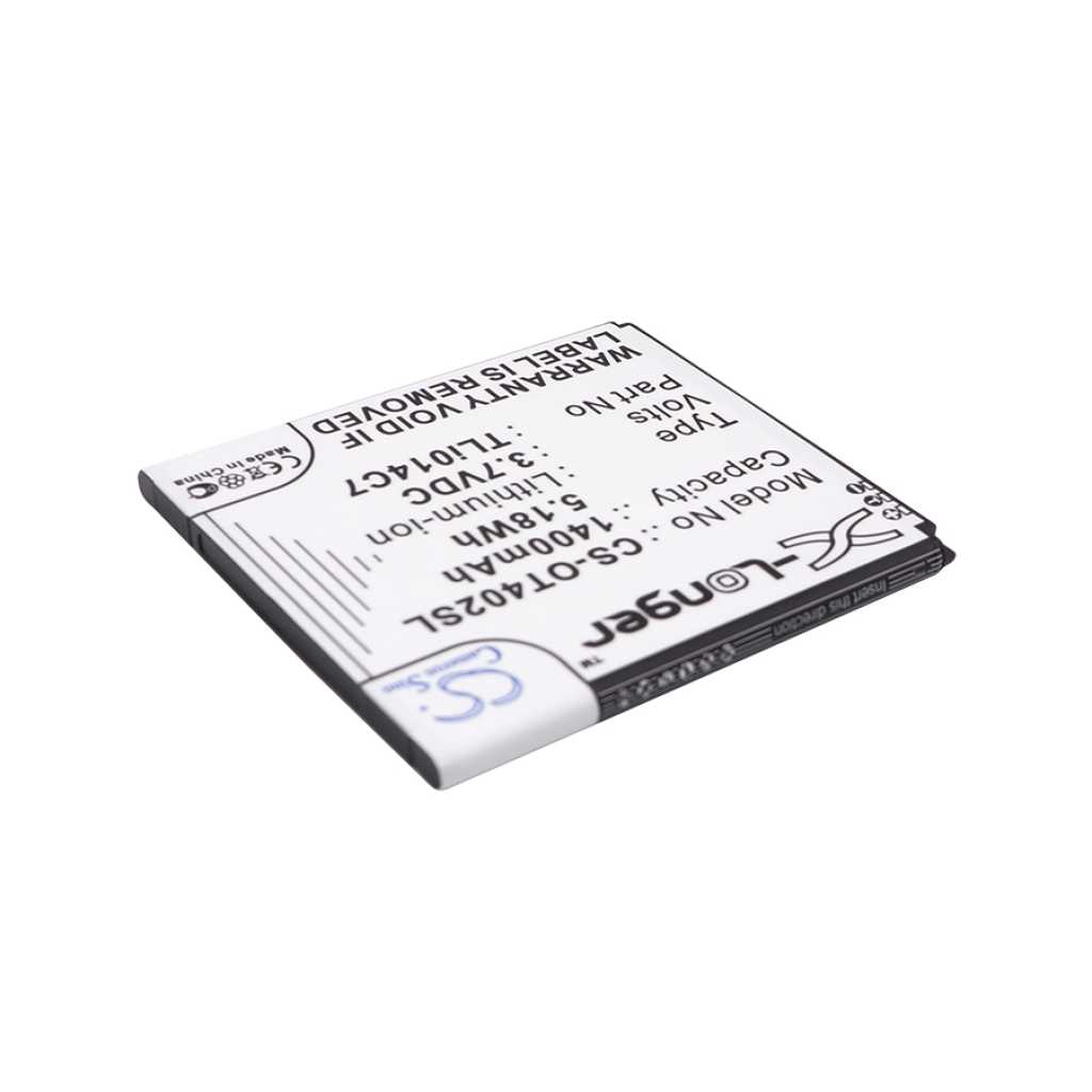 Batteria del telefono cellulare Alcatel OT-4024 (CS-OT402SL)