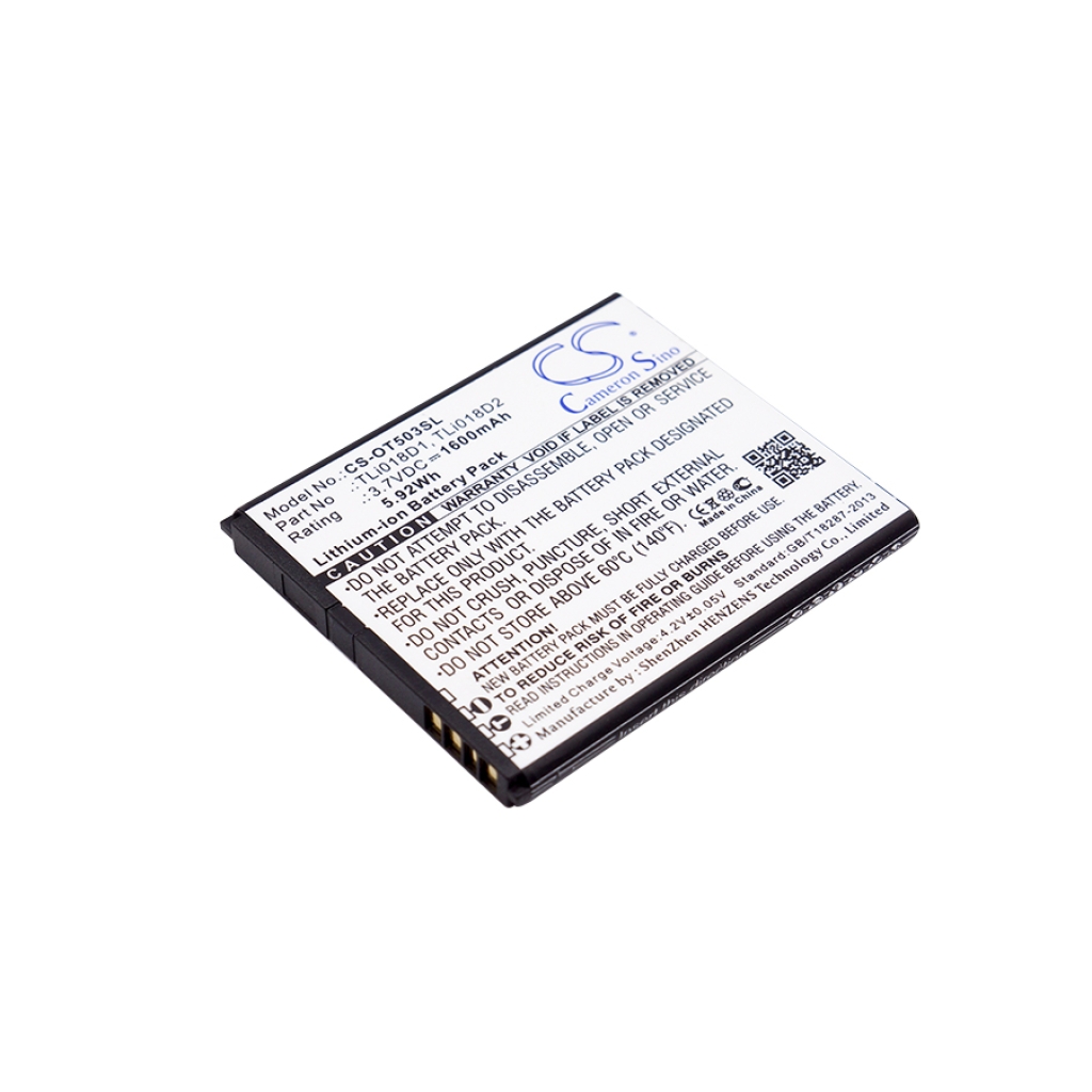 Batteria del telefono cellulare TCL OT-5038D