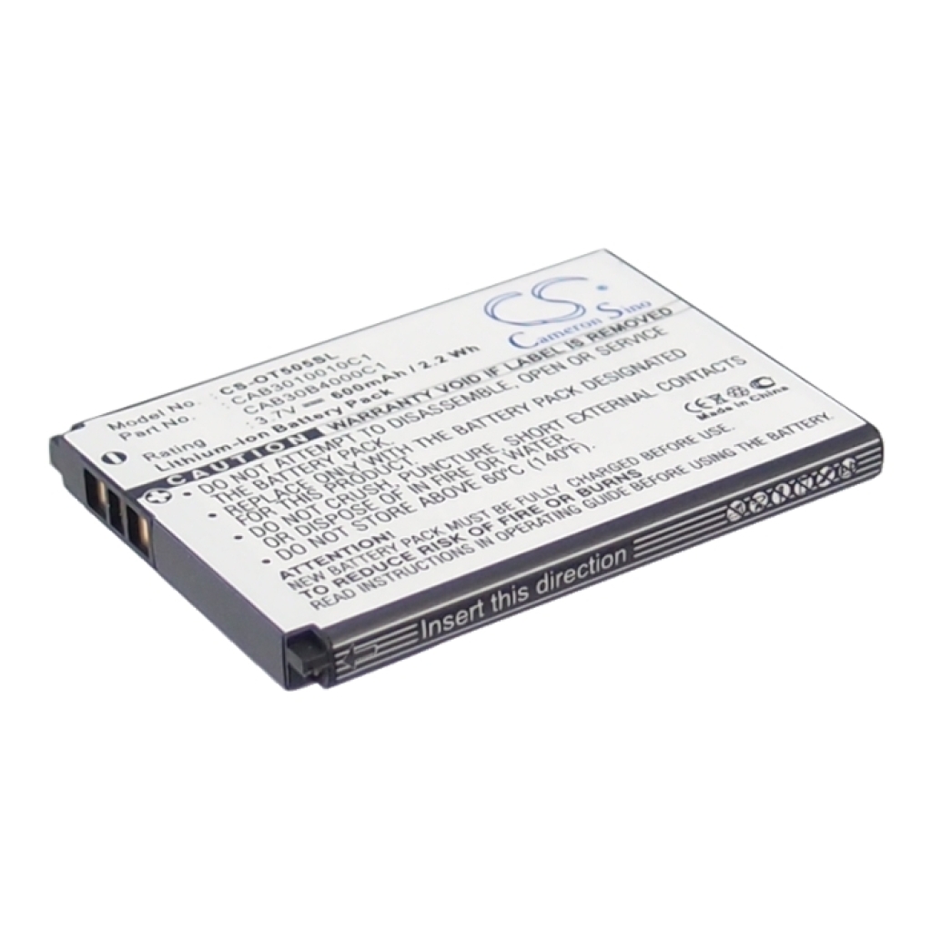 Batteria del telefono cellulare Alcatel CS-OT505SL