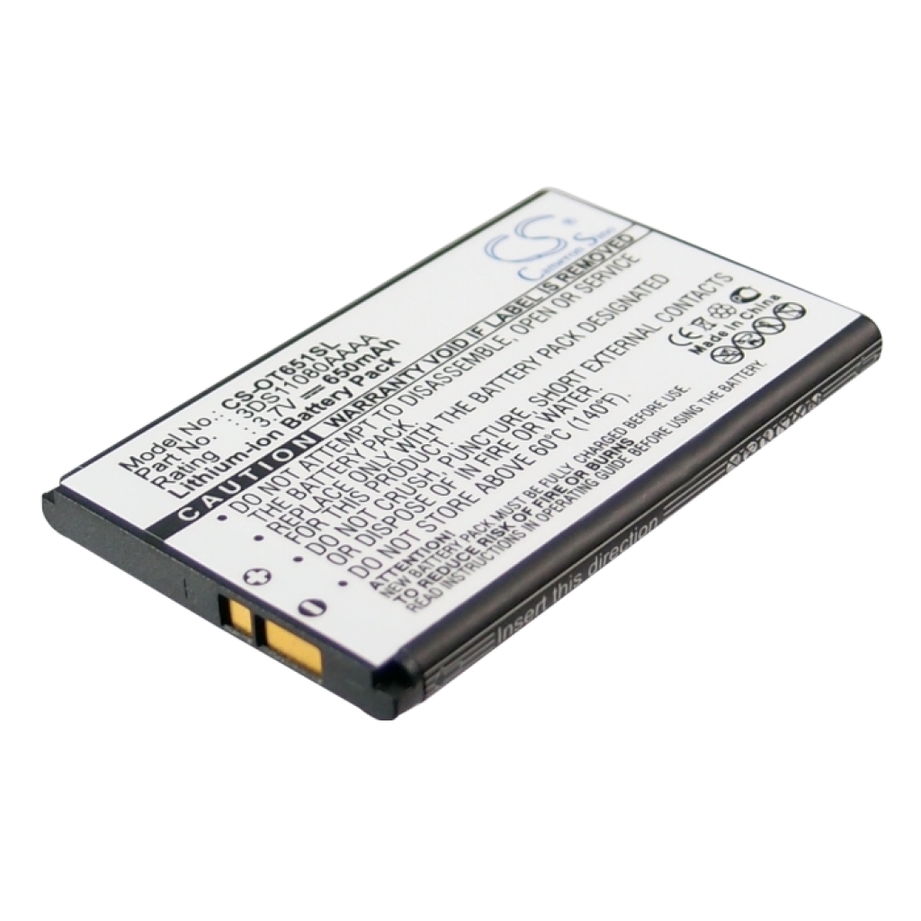 Batteria del telefono cellulare Tchibo CS-OT651SL