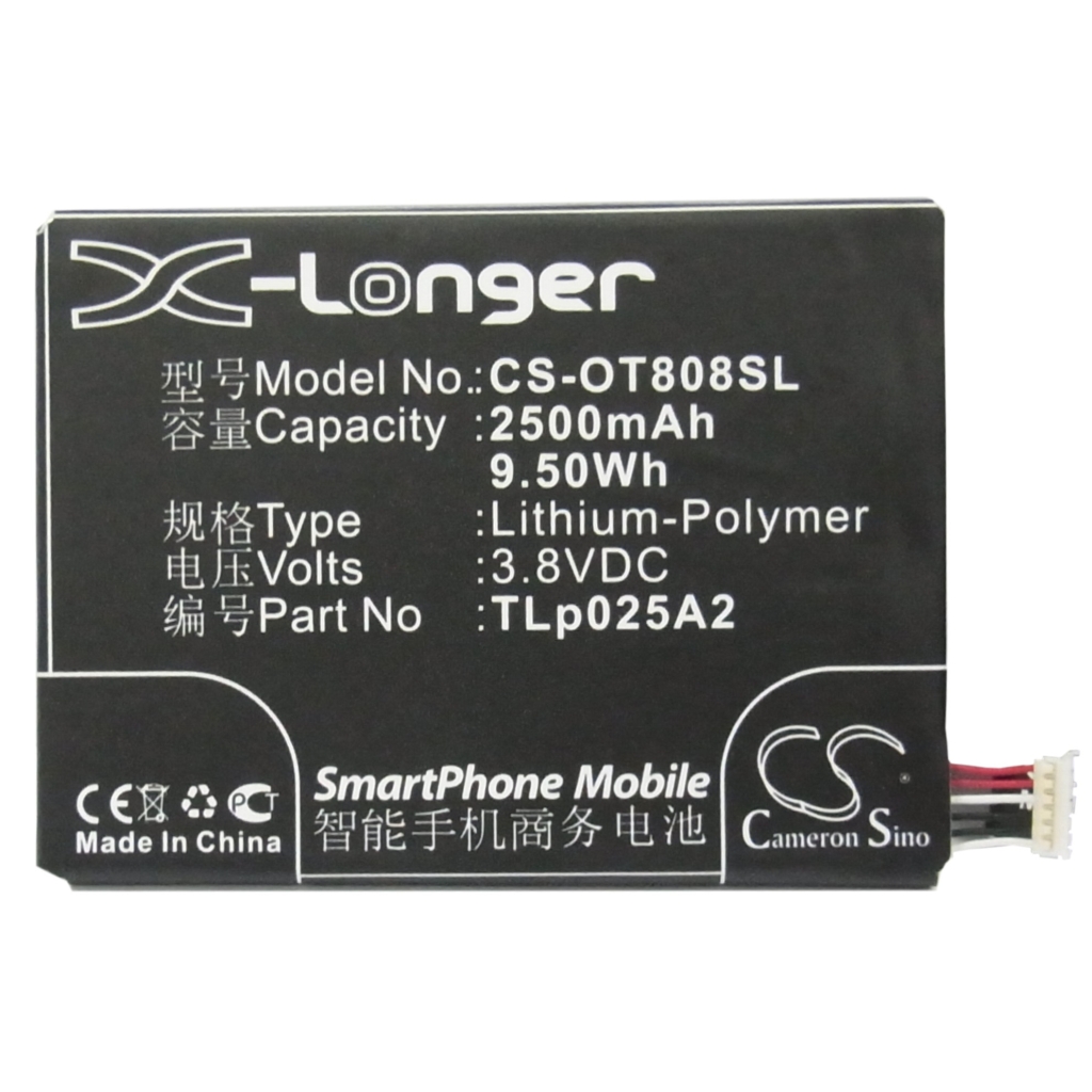 Batteria del telefono cellulare TCL CS-OT808SL