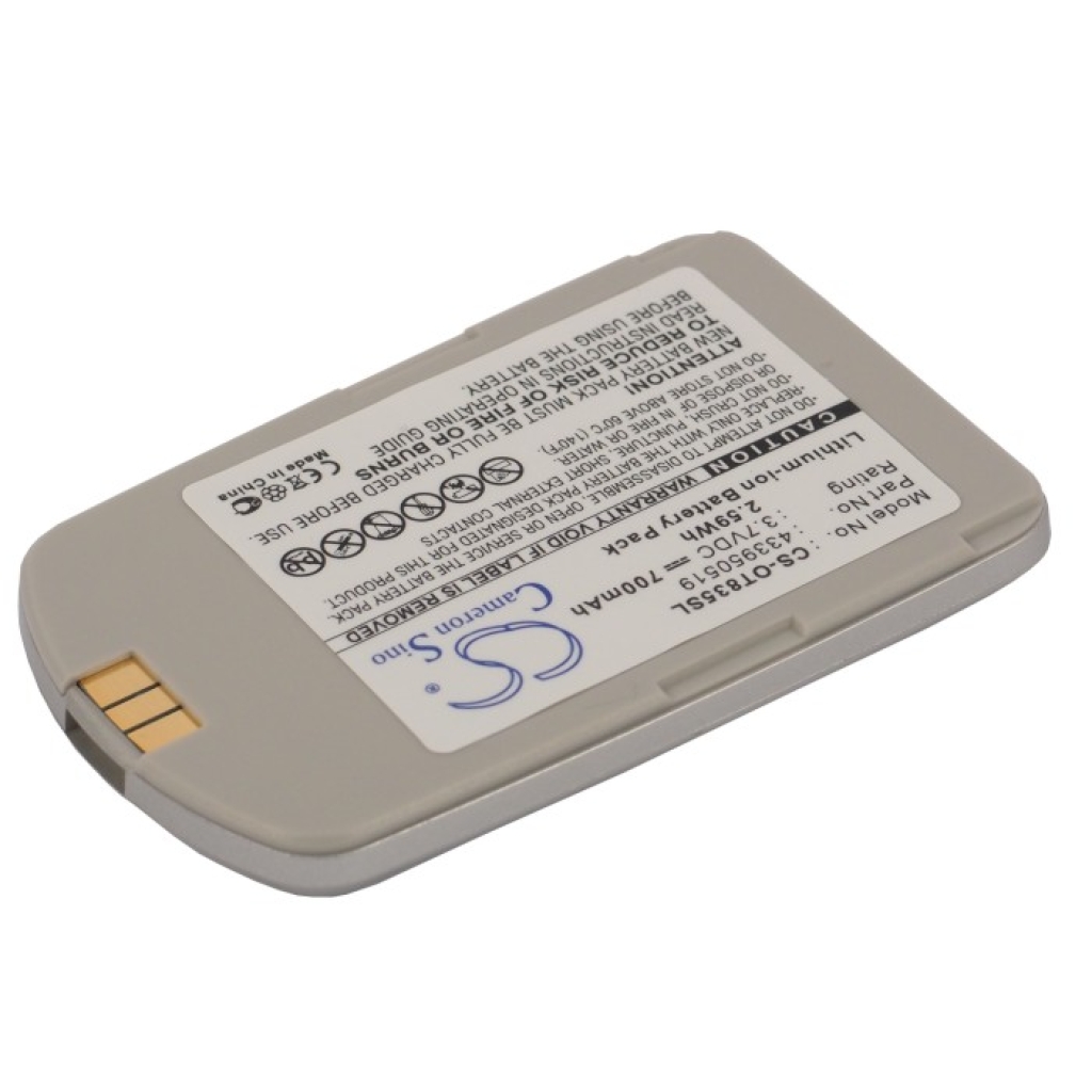 Batteria del telefono cellulare Alcatel OT-825 (CS-OT835SL)