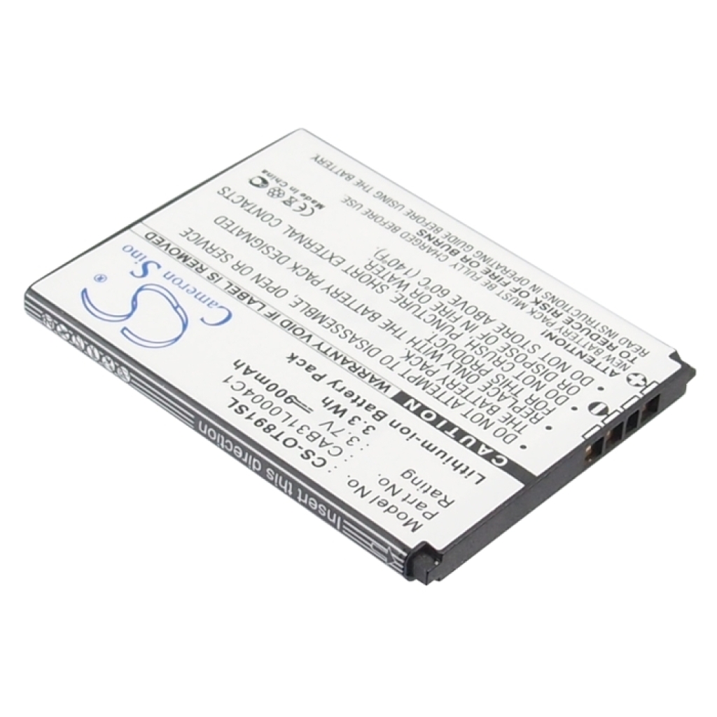 Batteria del telefono cellulare Alcatel VF555 (CS-OT891SL)