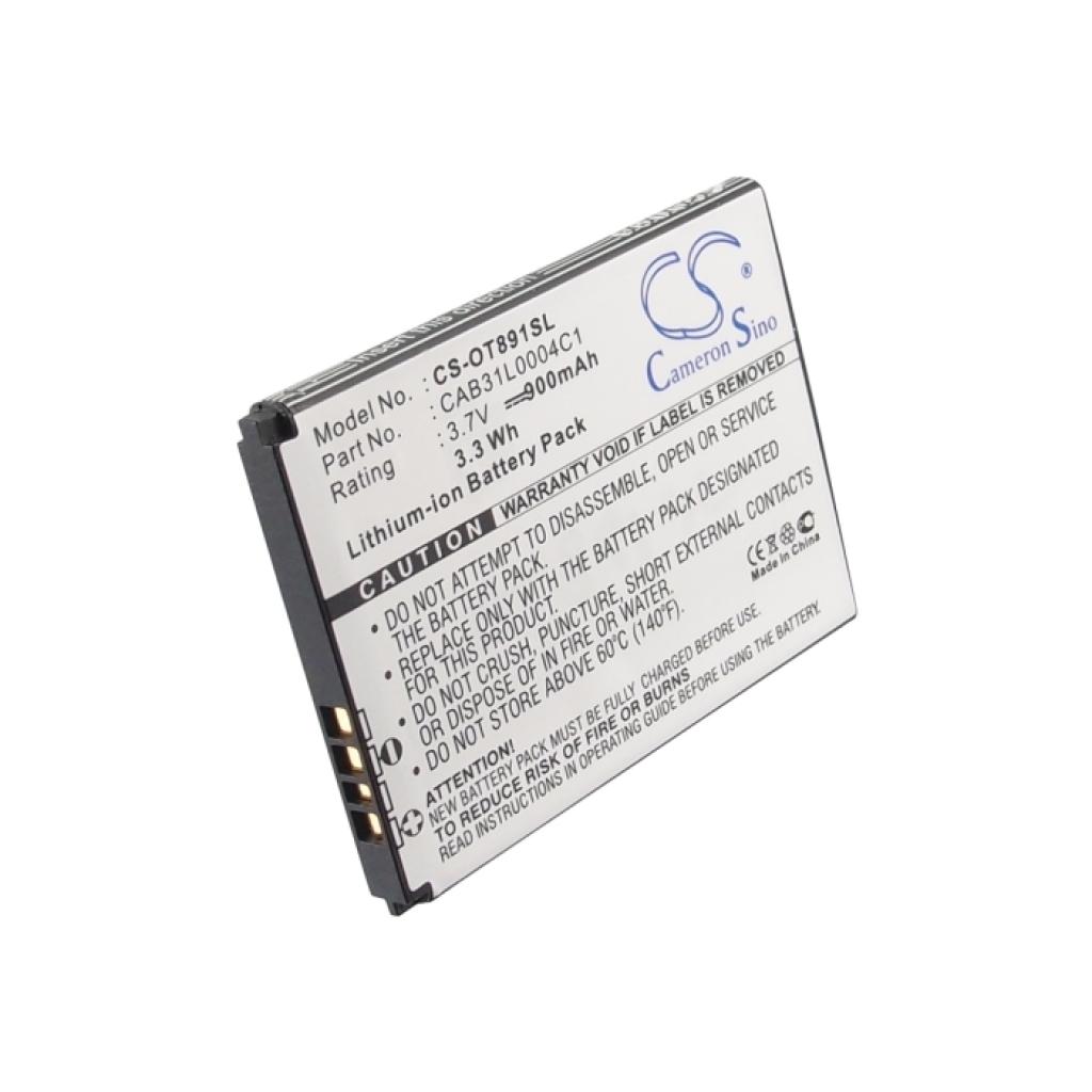 Batteria del telefono cellulare TCL CS-OT891SL