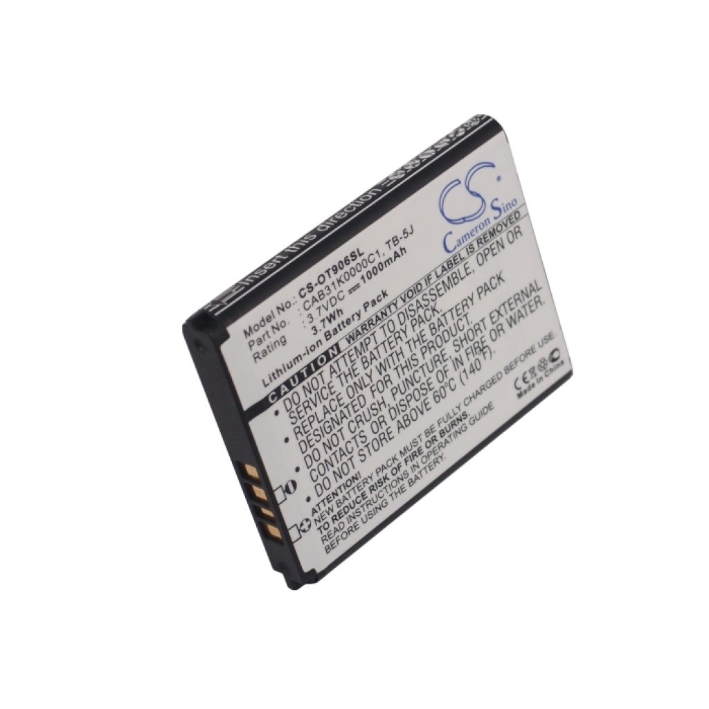 Batteria del telefono cellulare TCL A906