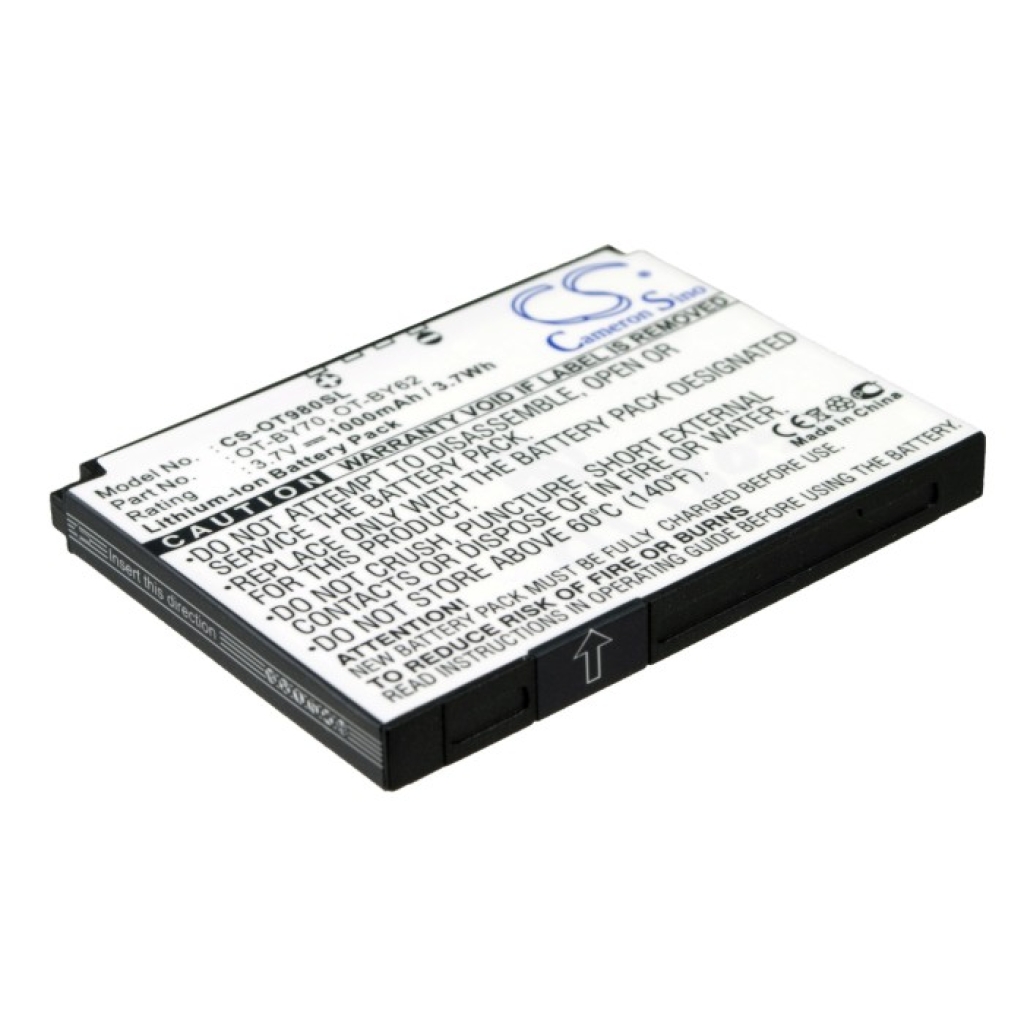 Batteria del telefono cellulare Alcatel One Touch 803