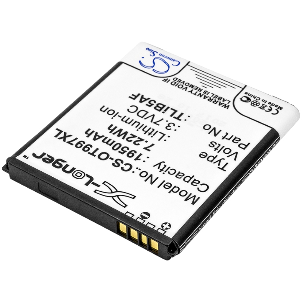 Batteria del telefono cellulare Alcatel CS-OT997XL