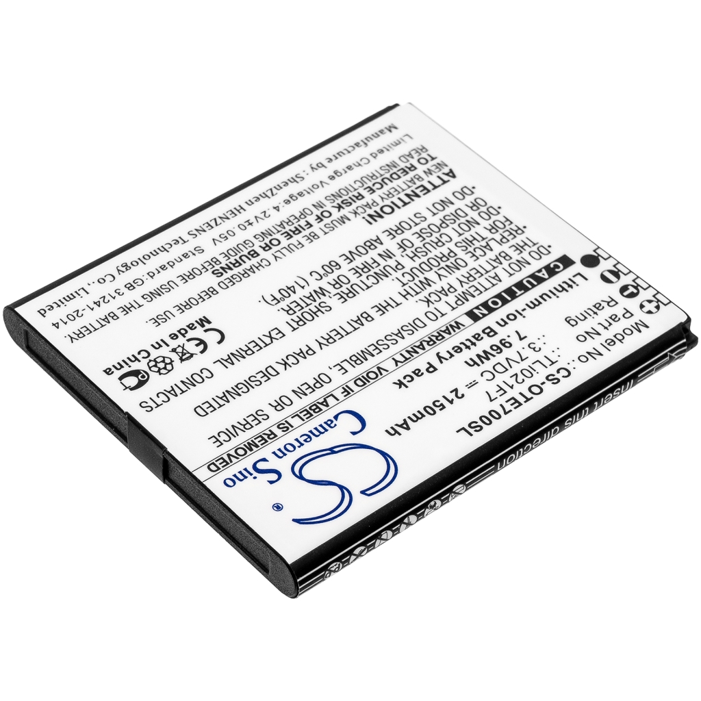 Batterie Sostituisce TLi021F7