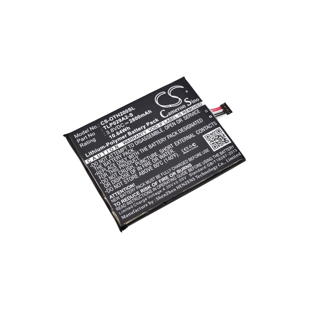 Sostituzione della batteria compatibile per Alcatel TLP029A2-S,TLP029AJ