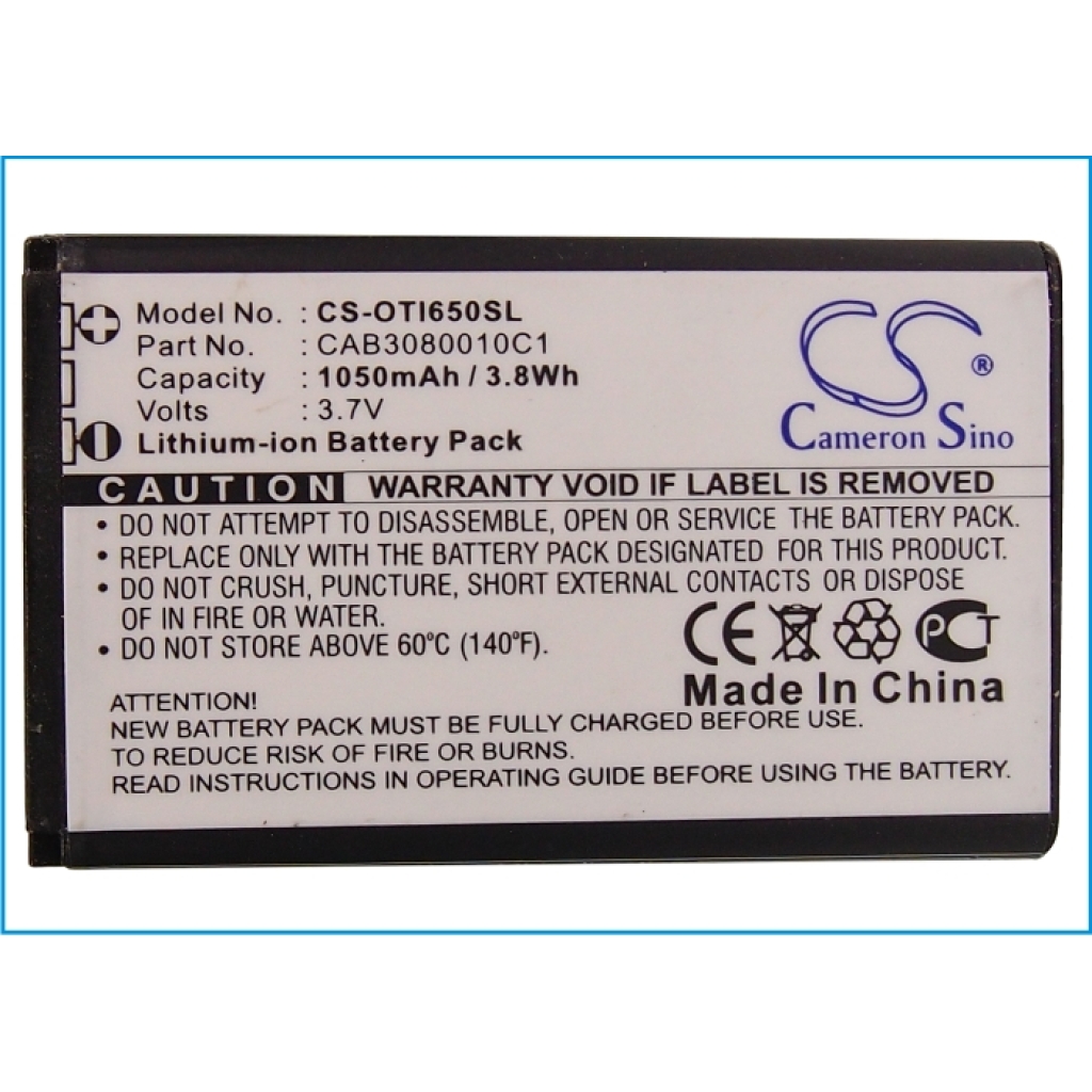 Battery Replaces CAB3080010C1