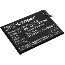 Compatible battery replacement for MetroPCS TLP034F1,TLP034F7