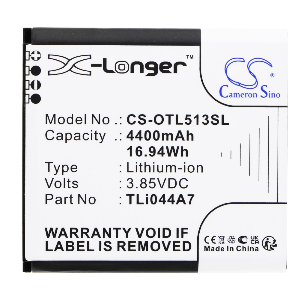 Batterie Sostituisce TLi044A7