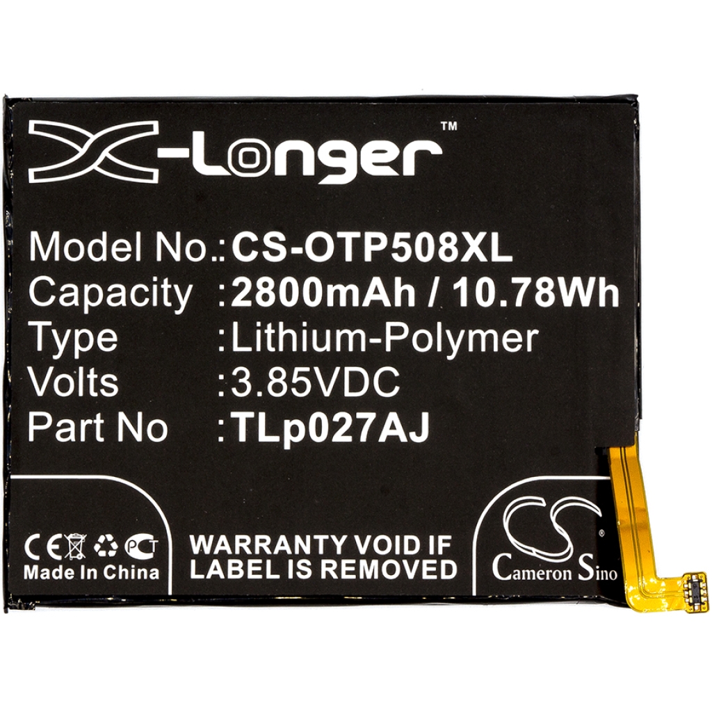 Batteria del telefono cellulare Alcatel A50 LTE (CS-OTP508XL)