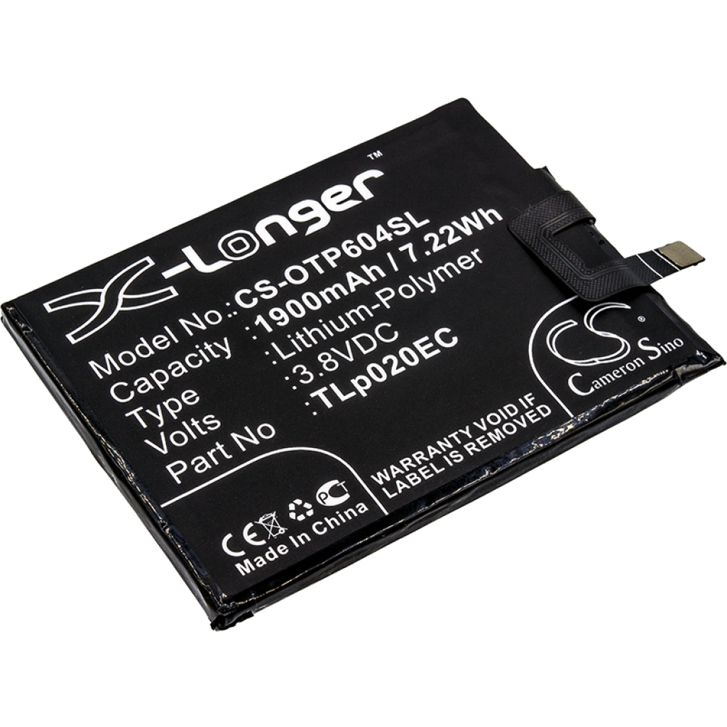 Batteria del telefono cellulare Alcatel One Touch Pop Up (CS-OTP604SL)