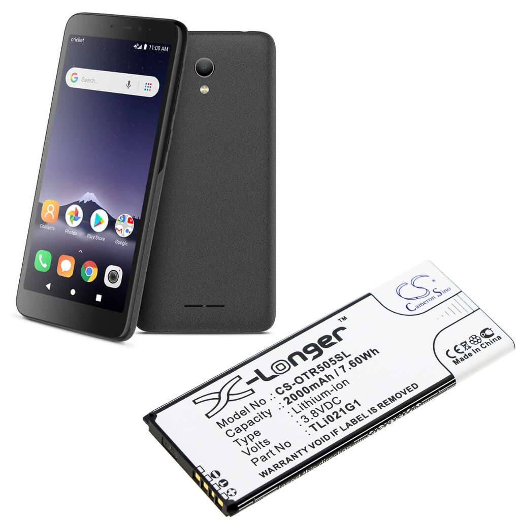 Batteria del telefono cellulare Alcatel Insight (CS-OTR505SL)