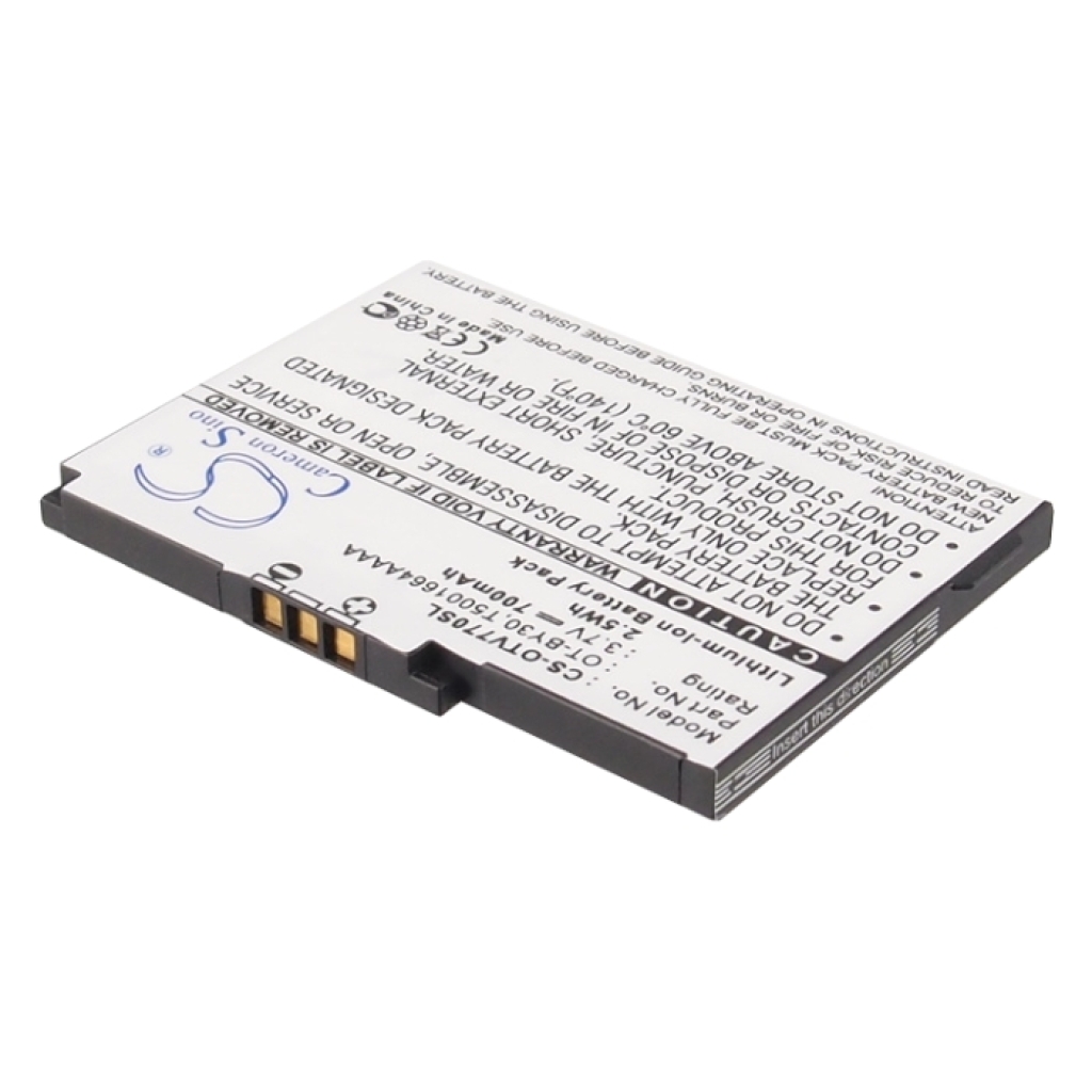 Batteria del telefono cellulare Alcatel One Touch V770