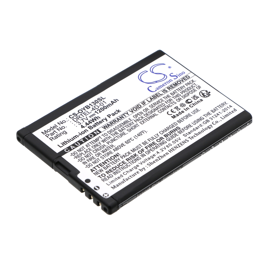 Batteria del telefono cellulare Bea-fon SL320 (CS-OYB130SL)