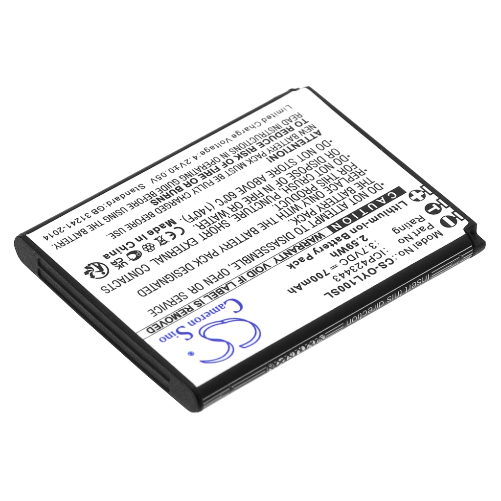 Batterie Sostituisce ICP423443