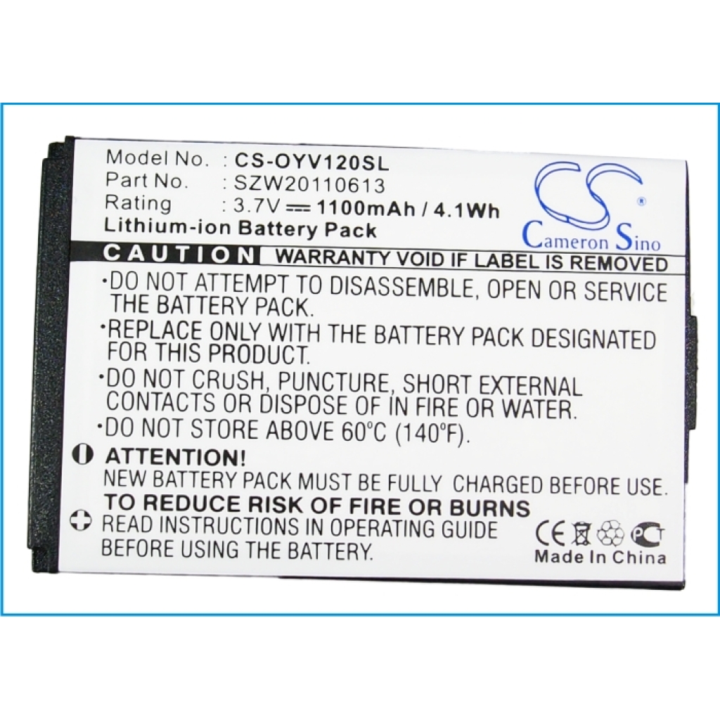 Sostituzione della batteria compatibile per OLYMPIA SZW20110613