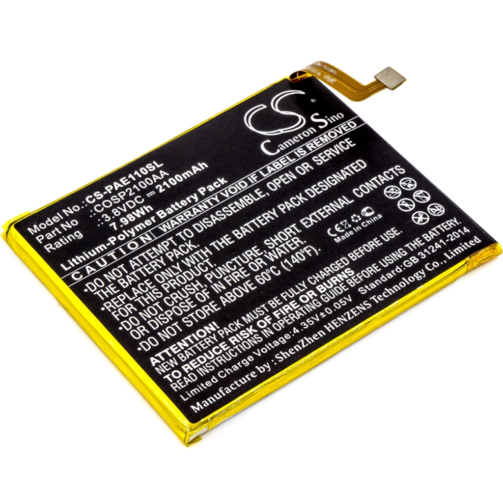 Batteria del telefono cellulare Panasonic CS-PAE110SL