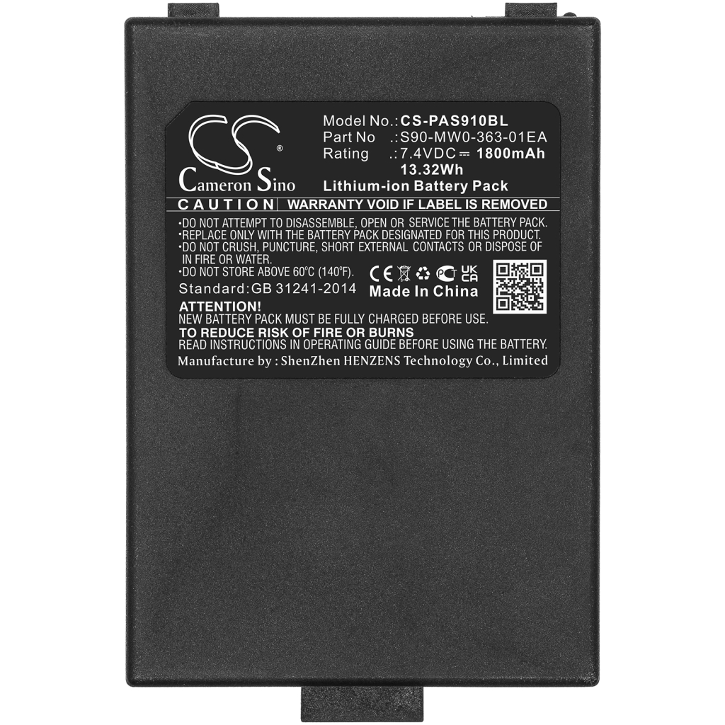 Batterie Terminale di pagamento Batteria CS-PAS910BL