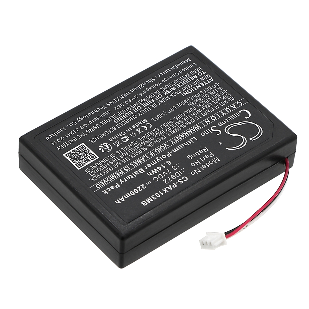 Sostituzione della batteria compatibile per Panasonic ID972