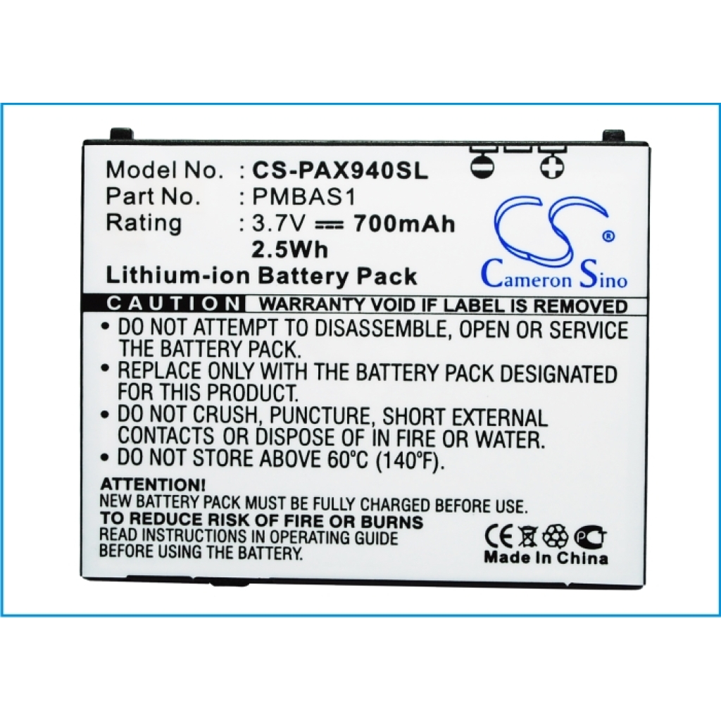 Batterie Sostituisce PMBAS1