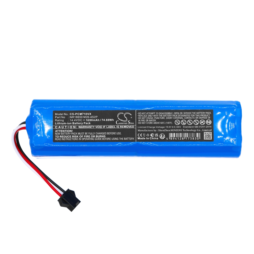 Batterie Sostituisce CMICR18650F8M7-4S2P