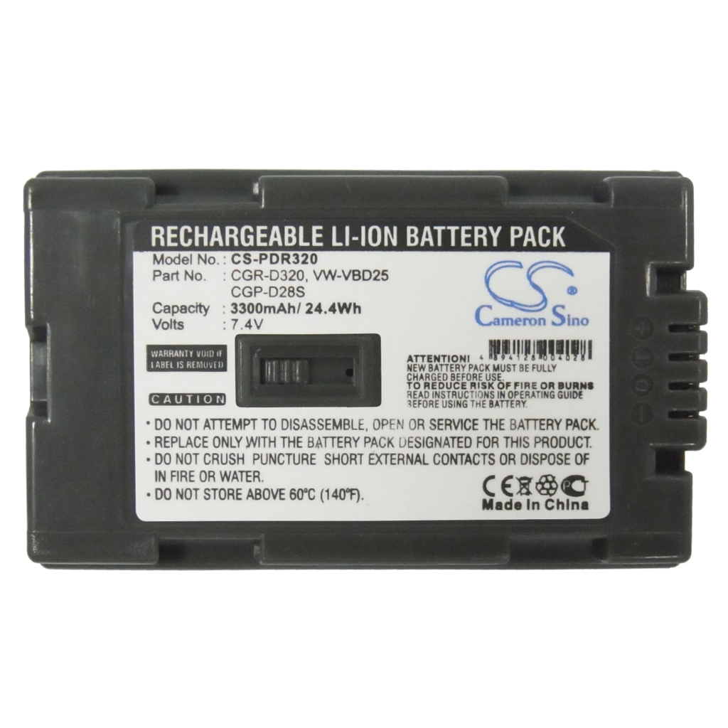 Batteria della fotocamera Panasonic PV-DV800K