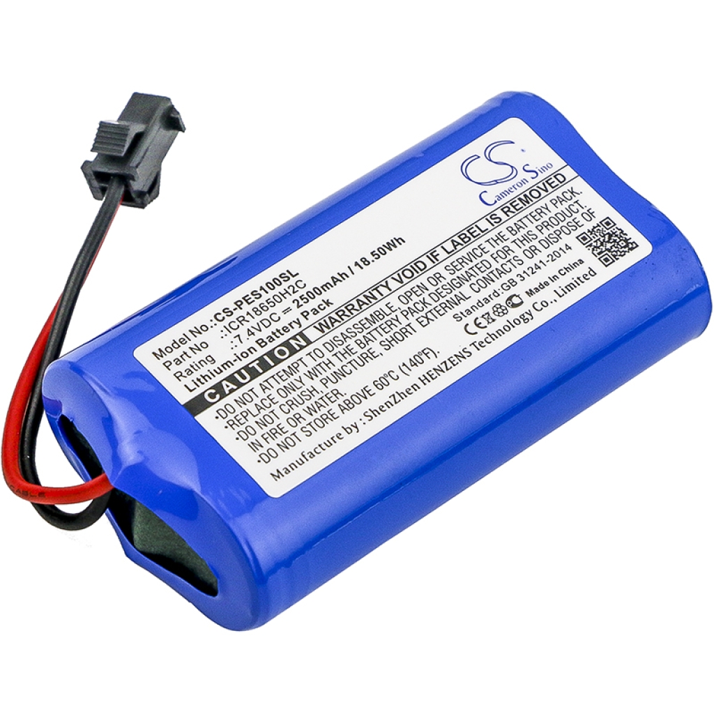 Batterie Sostituisce ICR18650H2C