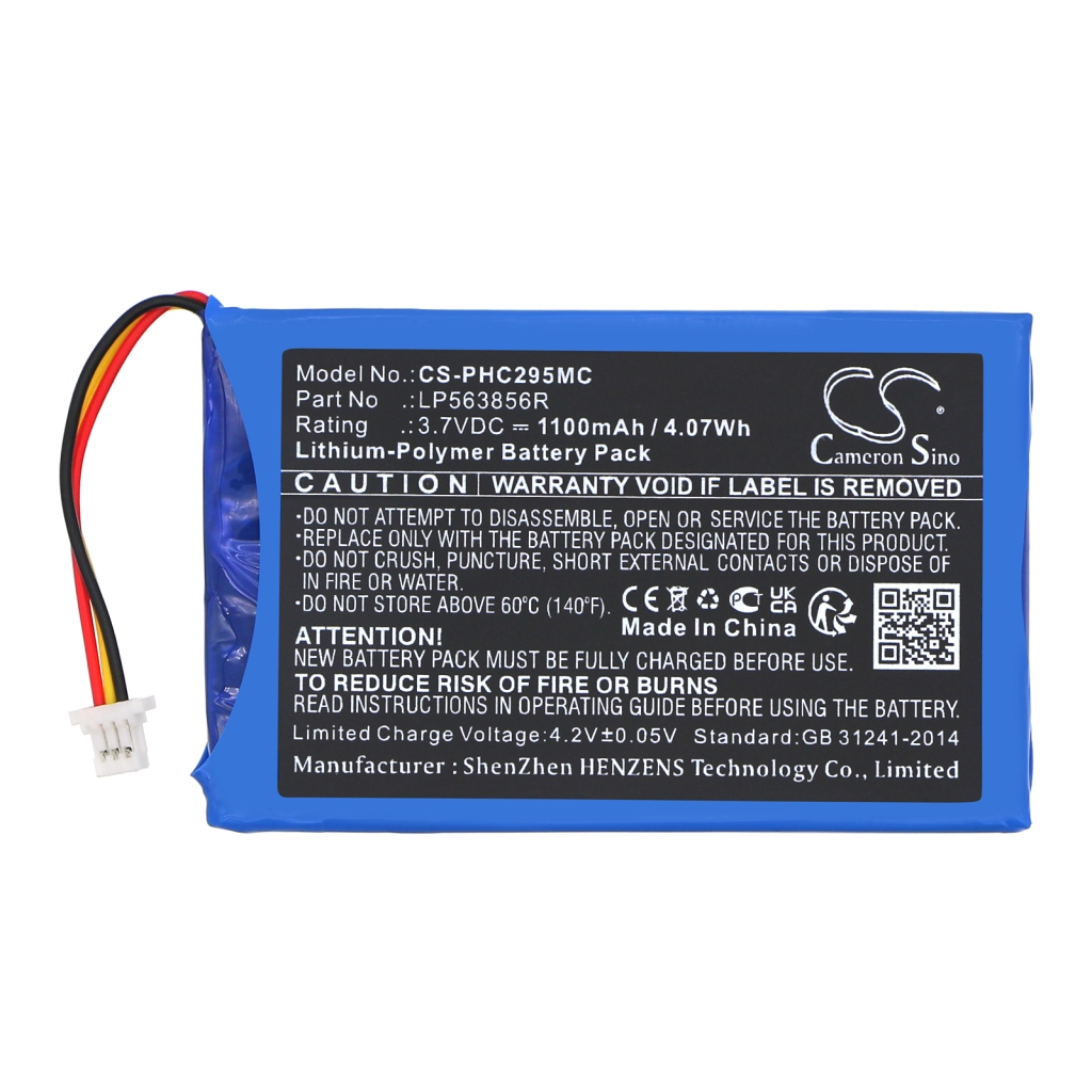 Batterie Sostituisce LP563856R