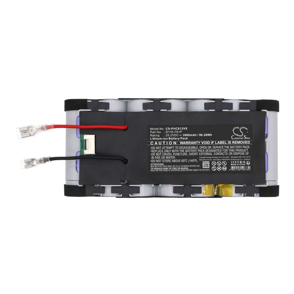 Batterie Sostituisce D116-7S1P