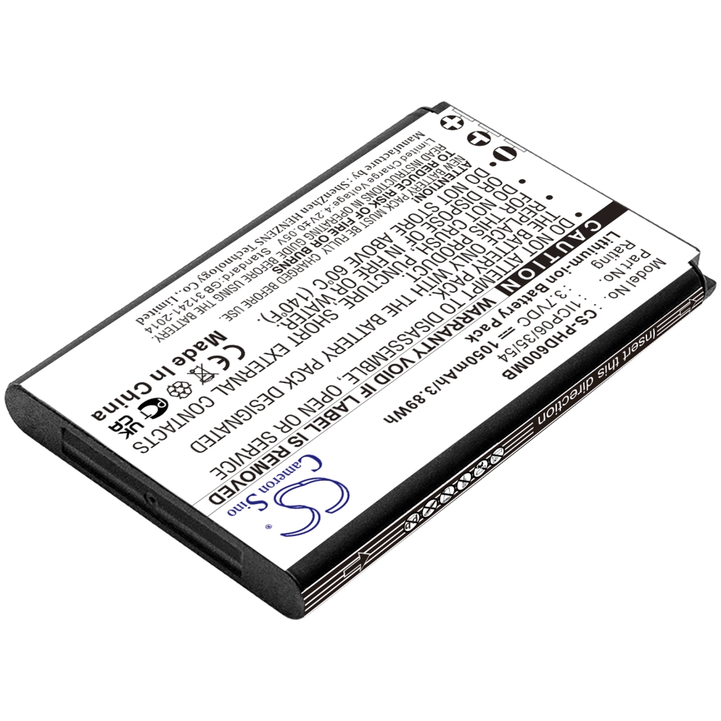 Batteria del telefono cellulare Era 32104 (CS-PHD600MB)