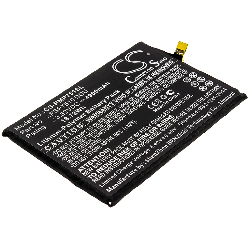 Batterie Sostituisce PSP7510 DOU