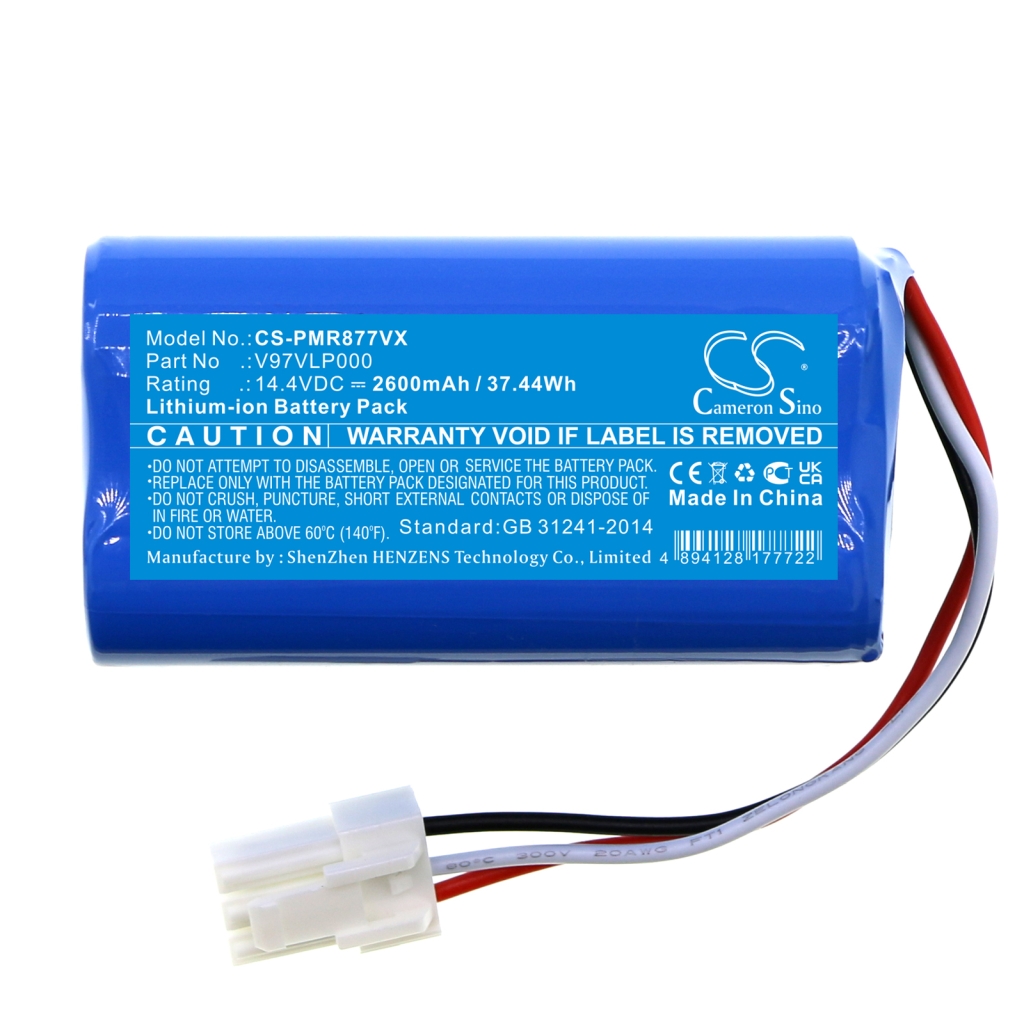 Compatible battery replacement for Panasonic V97VLP000