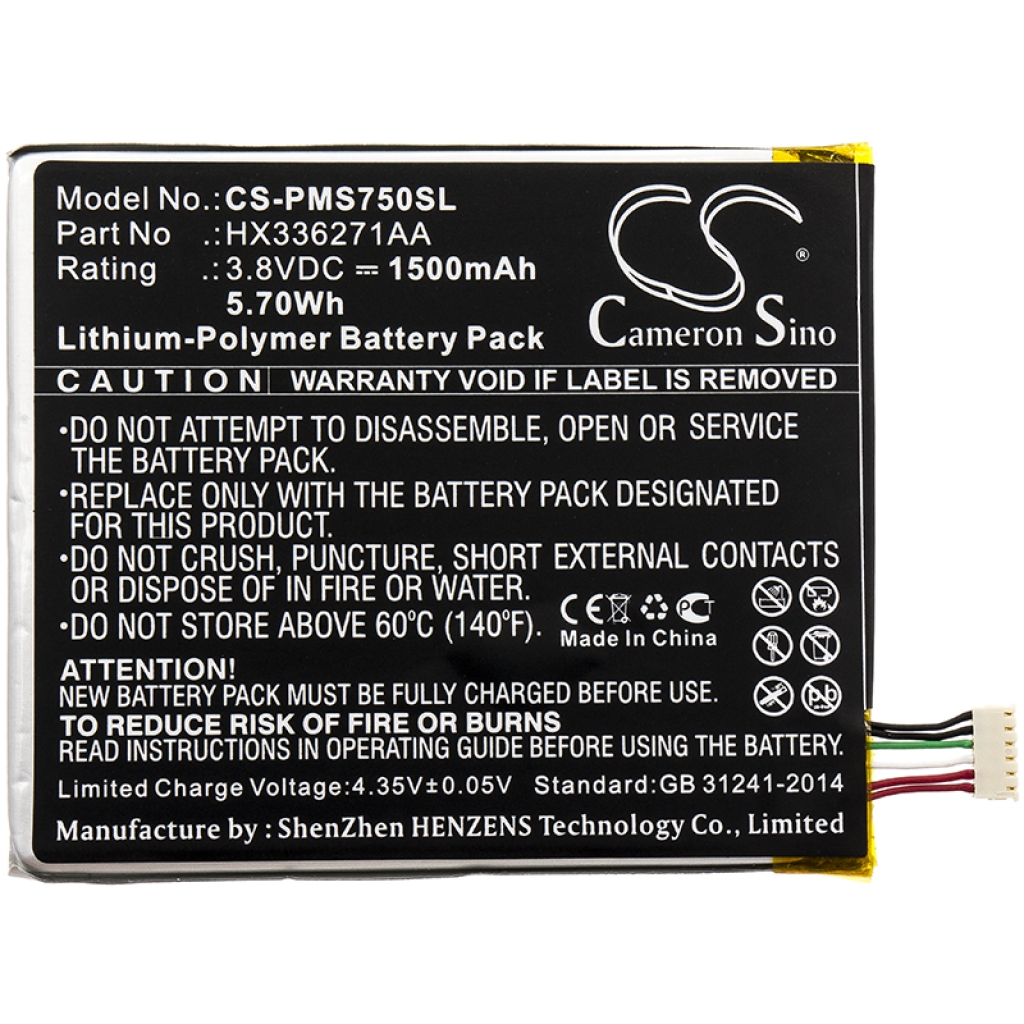 Battery Replaces HX336271AA