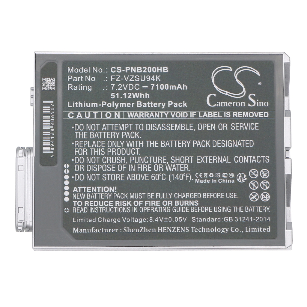 Batteria notebook Panasonic CS-PNB200HB