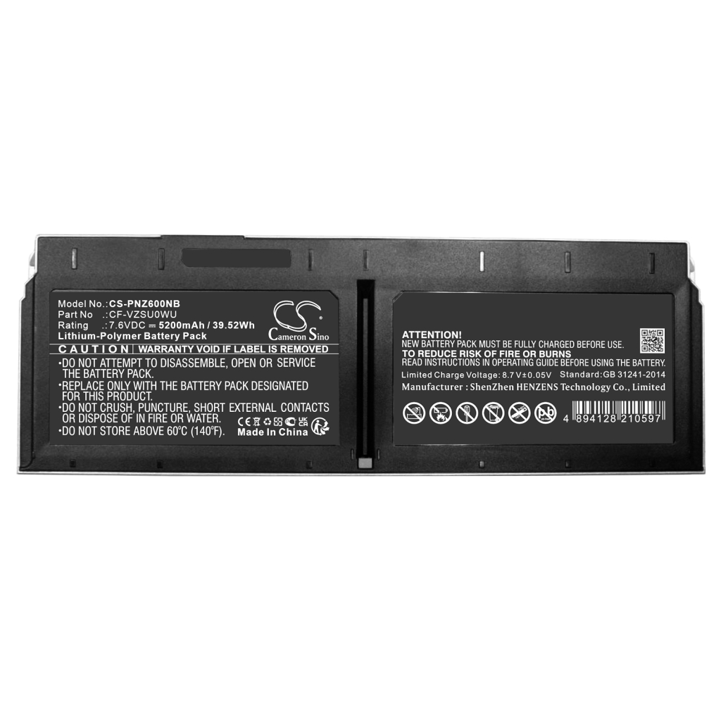 Batteria notebook Panasonic CF-XZ62FKQR