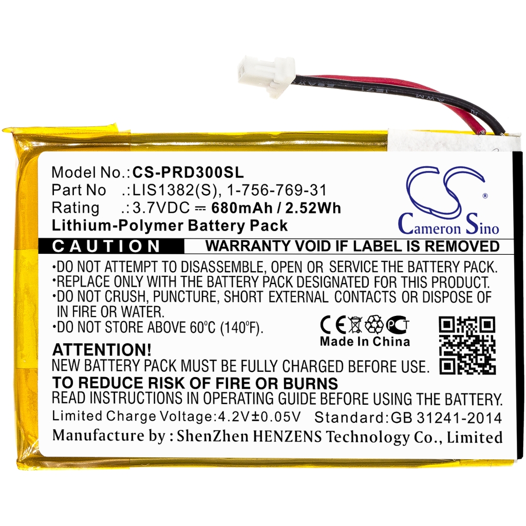 Batterie Sostituisce LIS1382(S)