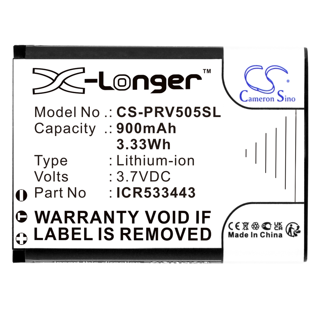 Batterie Sostituisce ICR533443