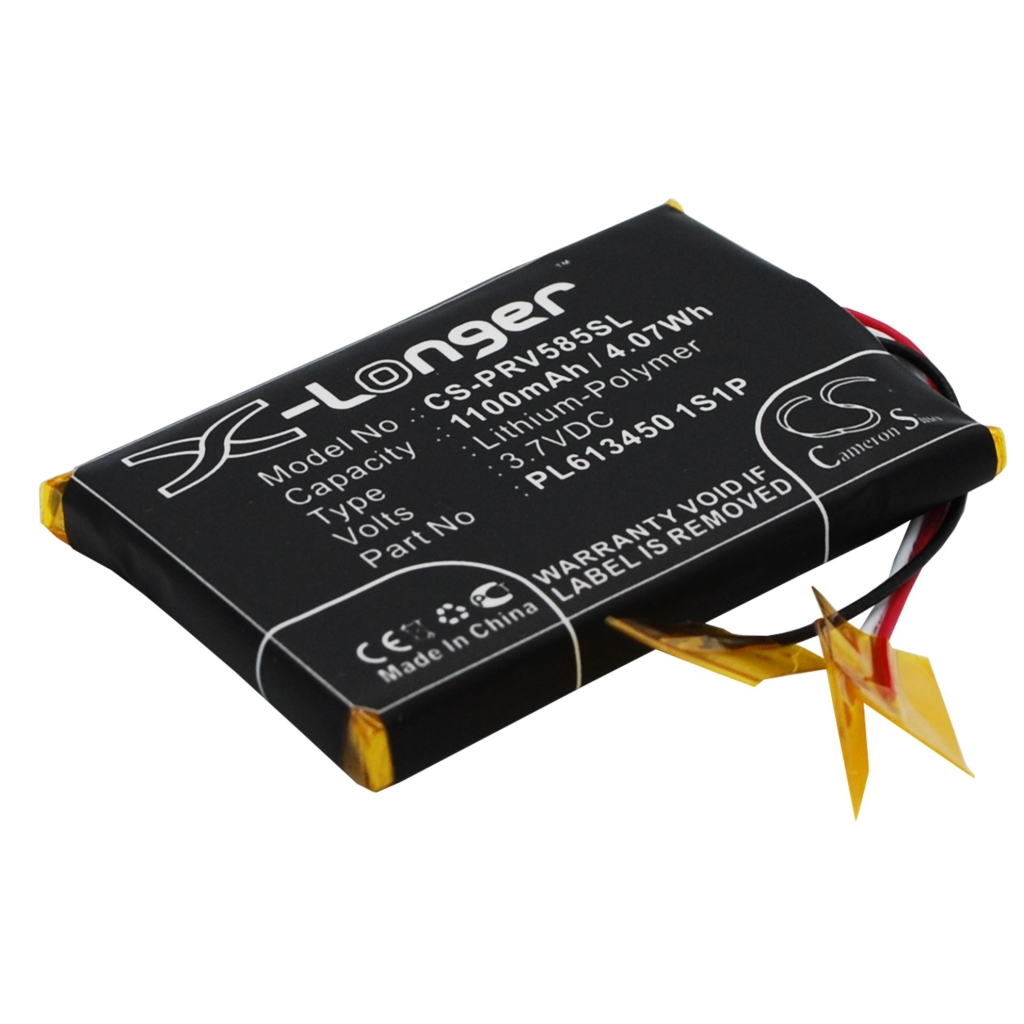 Compatible battery replacement for Prestigio PL613450 1S1P