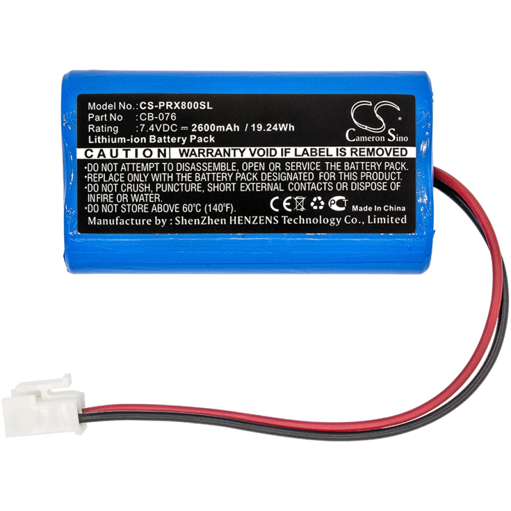 Sostituzione della batteria compatibile per Promax CB-076