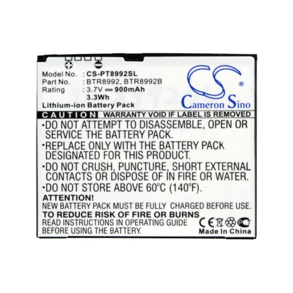 Battery Replaces BTR8992B