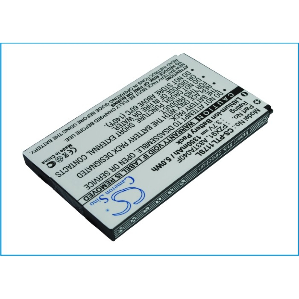 Sostituzione della batteria compatibile per Pharos 6027B0043001,A83TA040F,PZX91