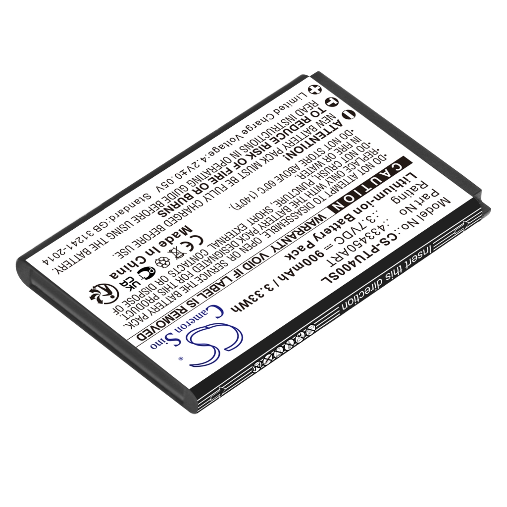 Compatible battery replacement for Panasonic 433450ART