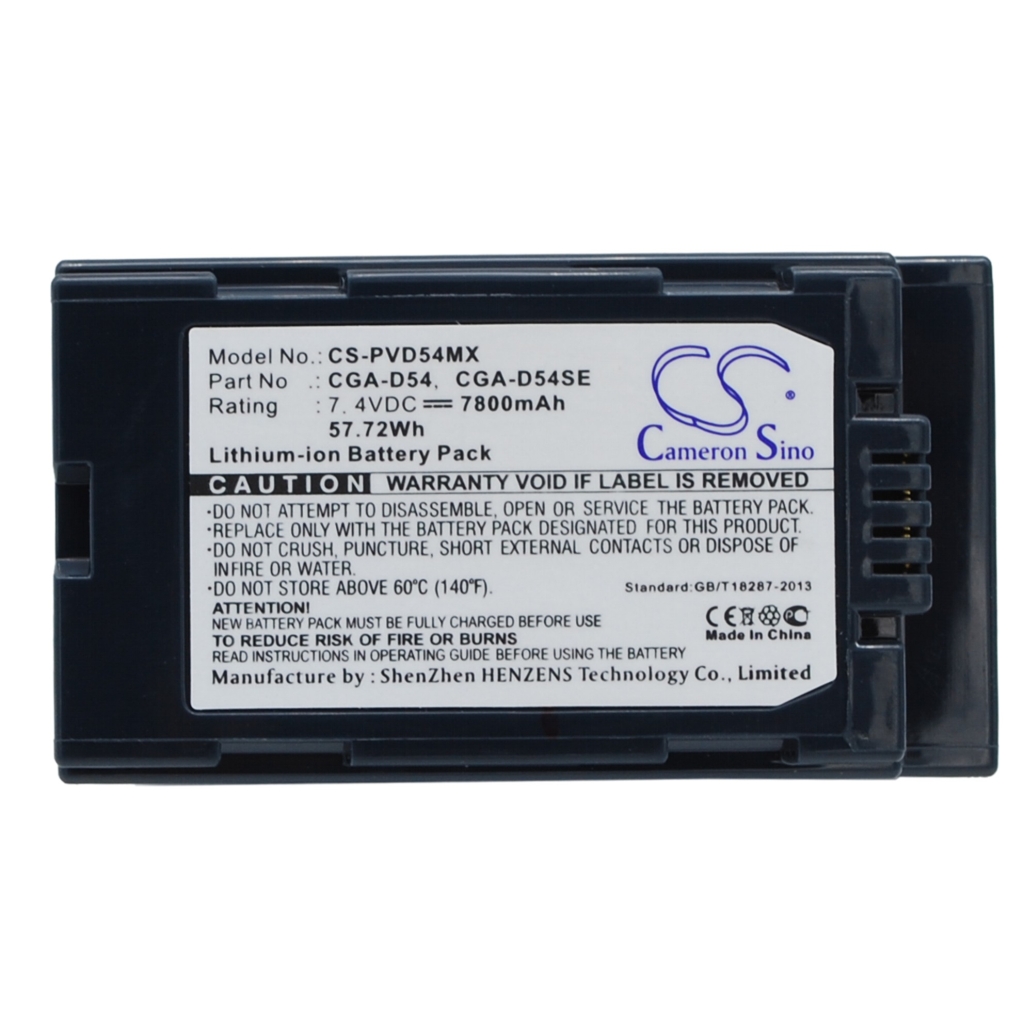 Batteria della fotocamera Panasonic CS-PVD54MX