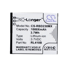 Sostituzione della batteria compatibile per Rollei RL410B