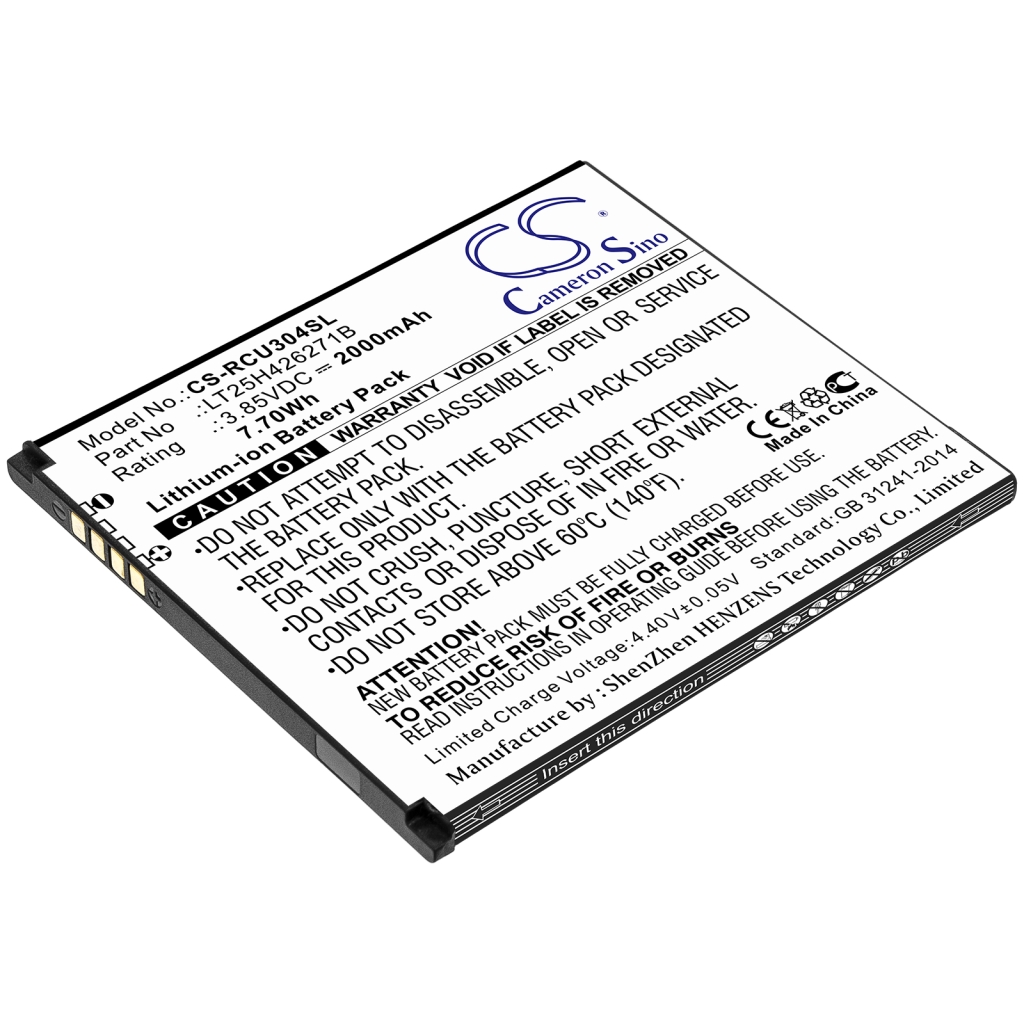 Batterie Sostituisce LT25H426271B